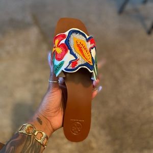 tory burch bianca slide brand new